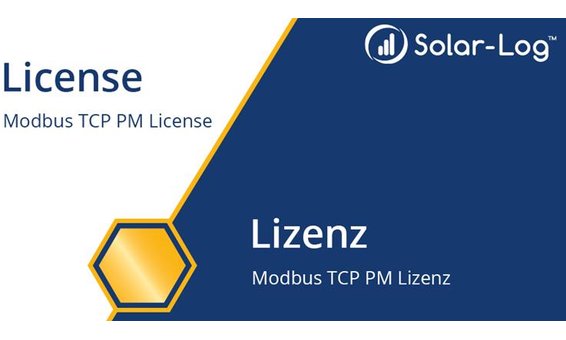 Solar-Log Modbus TCP PM Lizenz